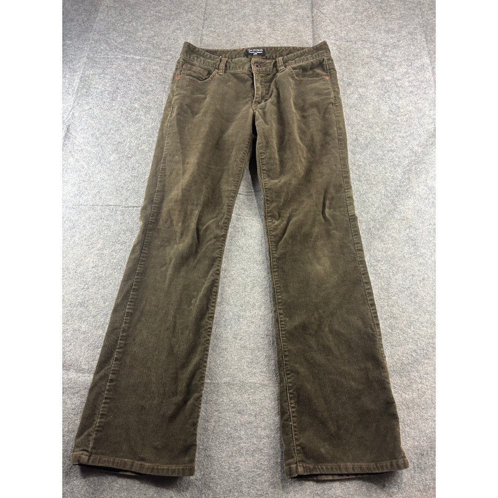 Polo Jeans Co Ralph Lauren Women's 4x32 Brown Corduroy Pants Y2K Stretch Bootcut